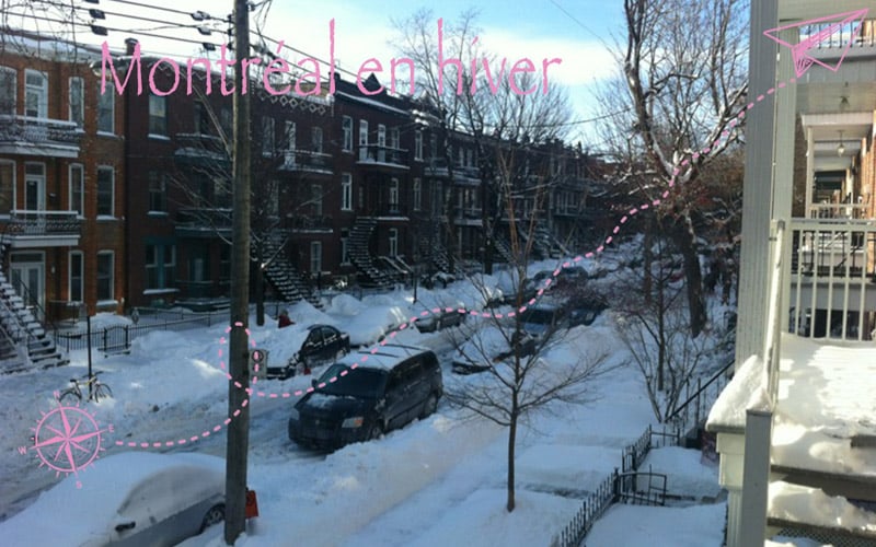 Les joies de Montréal en hiver