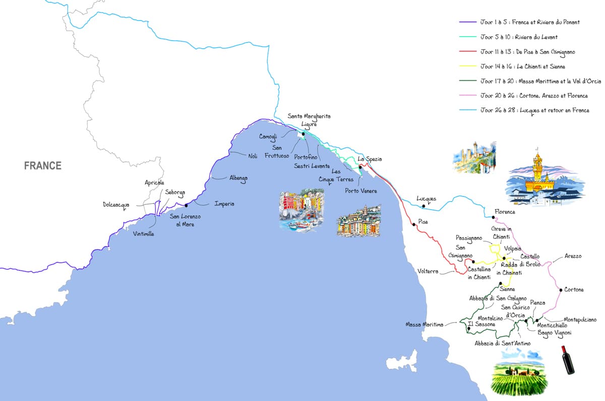 Carte Italie 2021