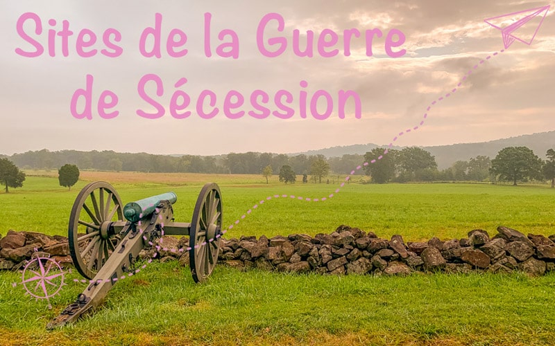 4 jours à visiter des sites de la Guerre de Sécession