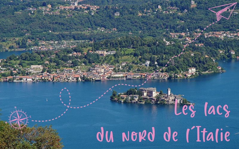 La région des lacs en Italie