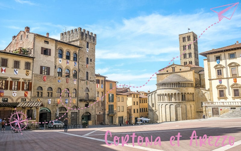 Petite étape à Cortone et Arezzo